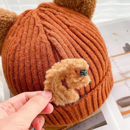Damen Wintermütze mit Katzenohren 6