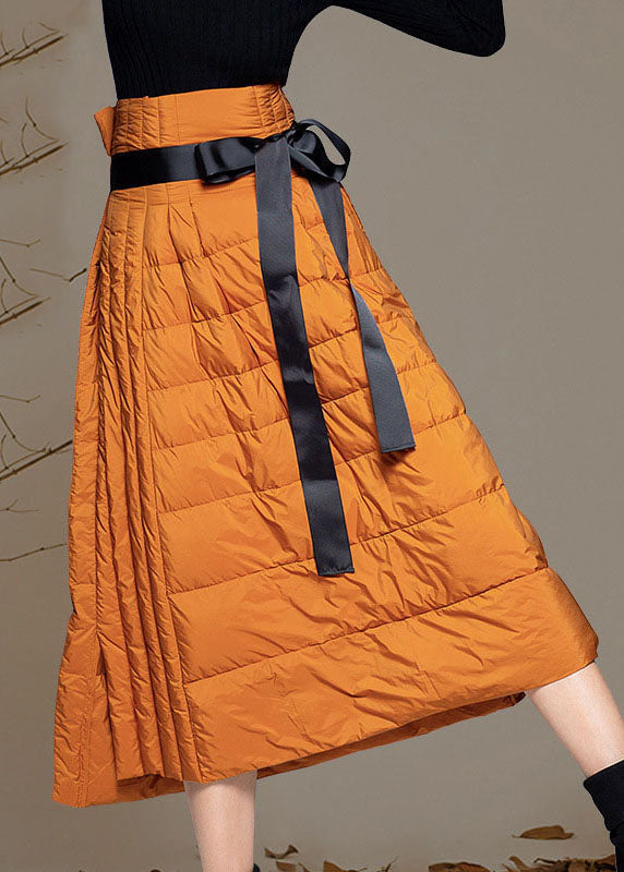 Damen Winterrock Kreatives Design mit Elastischer Taille 0