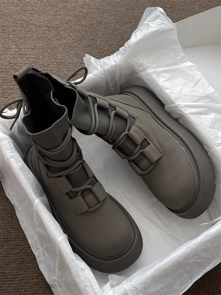 Damen Winterstiefel Stylisch 8