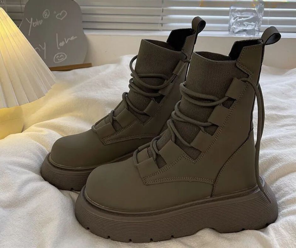 Damen Winterstiefel Stylisch 9