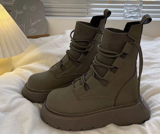 Damen Winterstiefel Stylisch 9