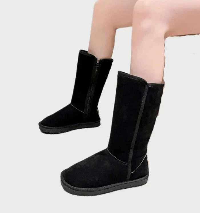 Damen Winterstiefel mit Reißverschluss 1
