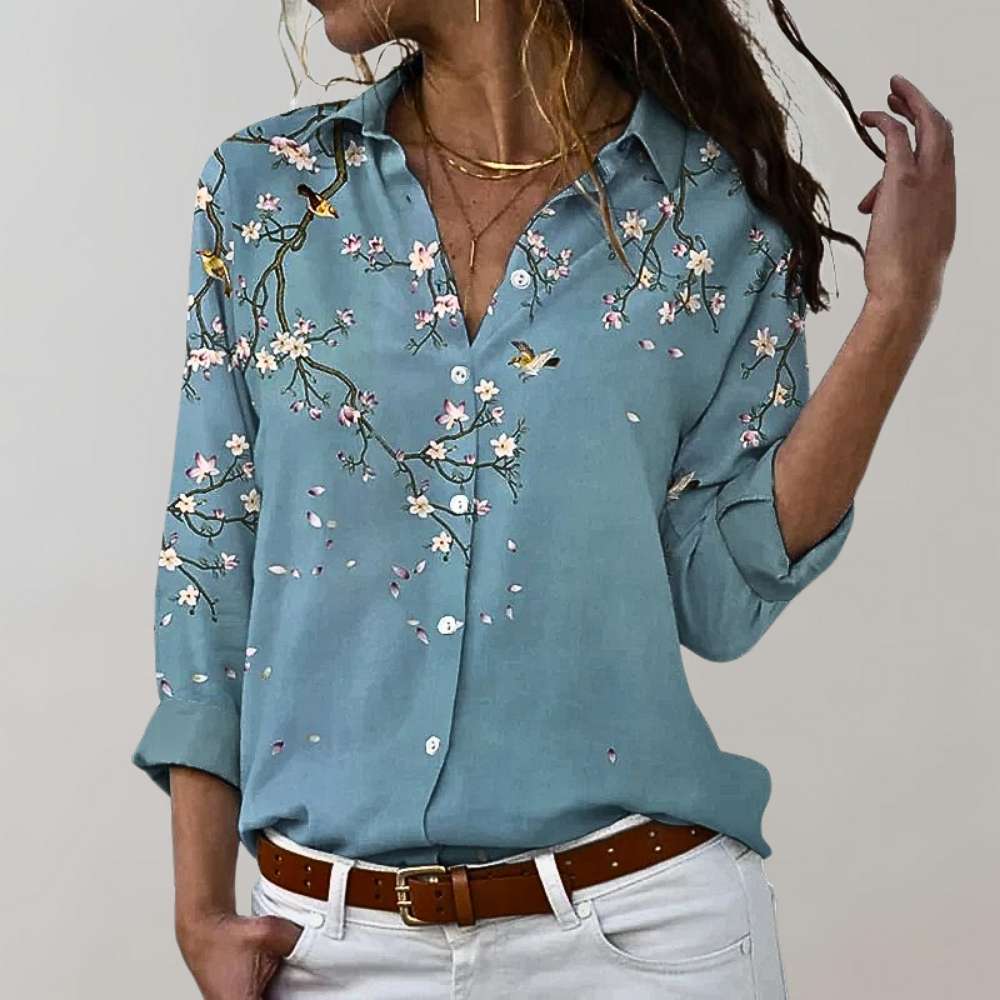 Damenbluse Stilvolles Design Vielseitig Kombinierbar 2
