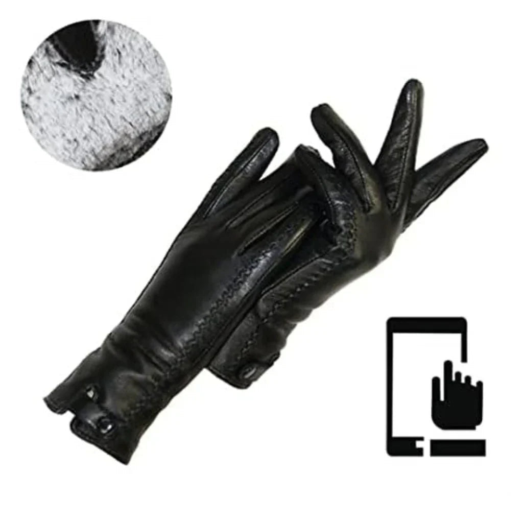 Damenhandschuhe Vintage Stil für den Winter 3