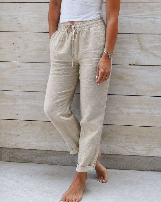 Damenhose, leicht, locker geschnitten, Sommerstil 1