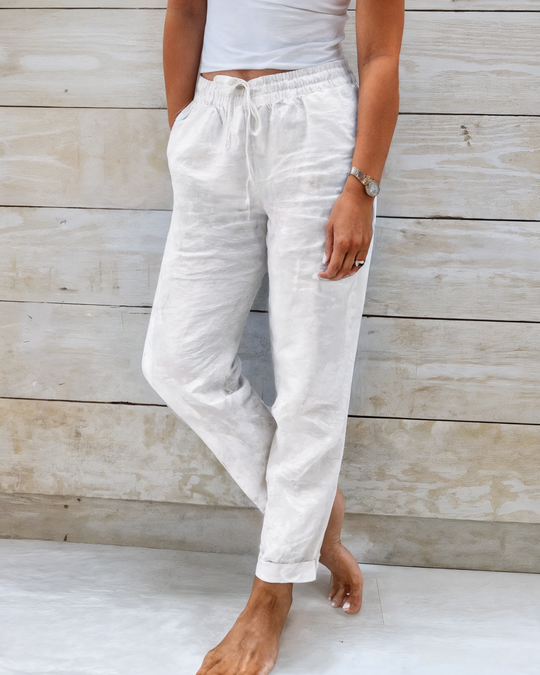 Damenhose, leicht, locker geschnitten, Sommerstil 2