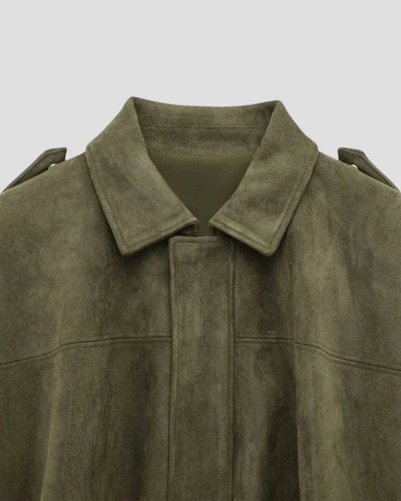 Damenjacke Bomber Stil Übergröße mit Reißverschluss für Lässige Outfits 3