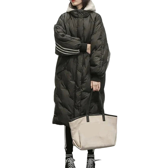 Damenjacke Lange Steppjacke Modisch 0