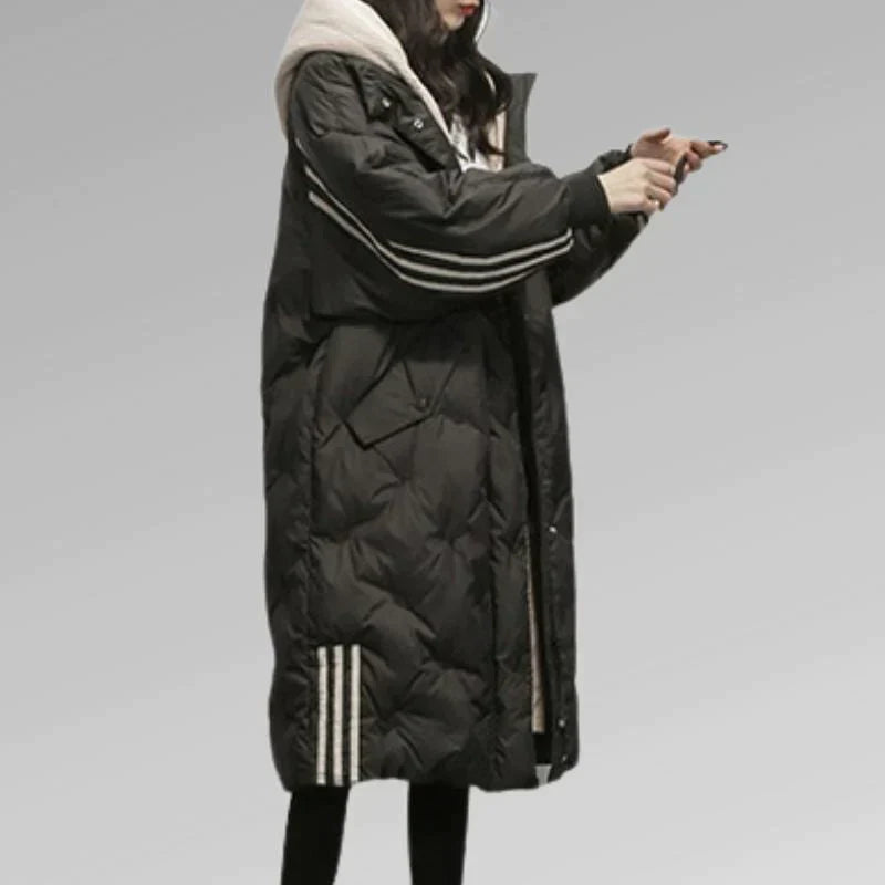Damenjacke Lange Steppjacke Modisch 6