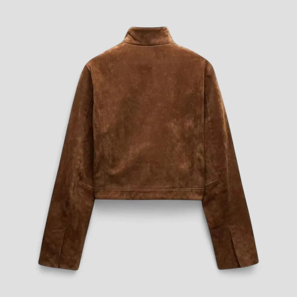 Damenjacke Mit Reißverschluss Modern Geschnitten 3