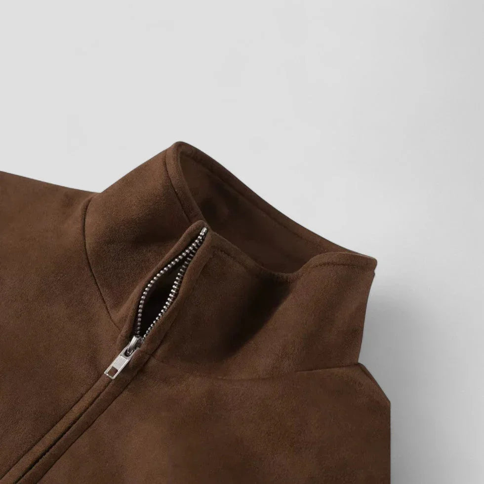 Damenjacke Mit Reißverschluss Modern Geschnitten 4