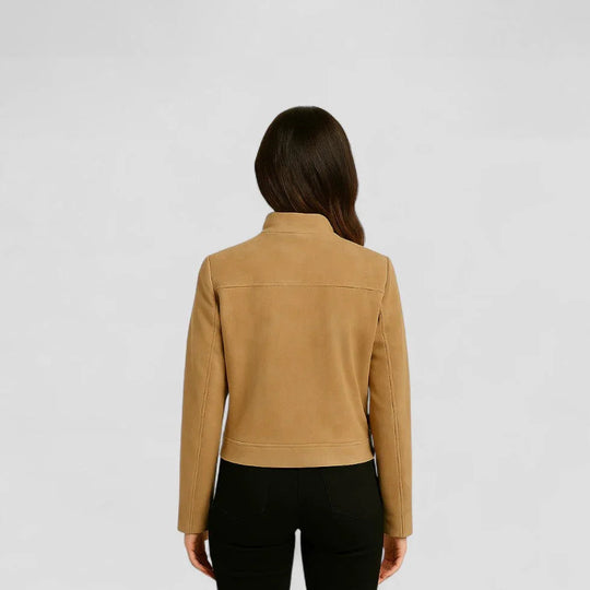 Damenjacke Mit Reißverschluss Modern Geschnitten 6
