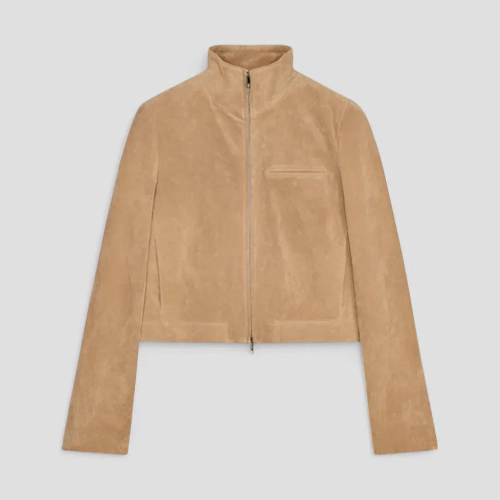 Damenjacke Mit Reißverschluss Modern Geschnitten 7