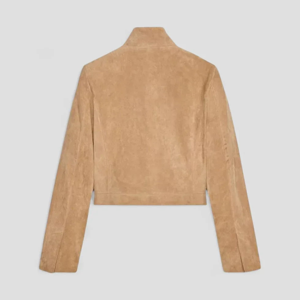 Damenjacke Mit Reißverschluss Modern Geschnitten 8