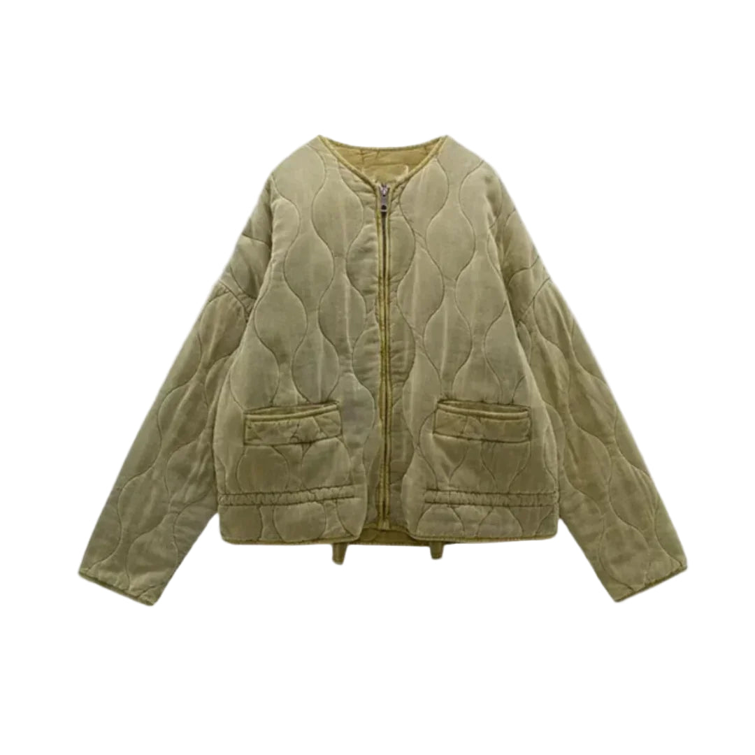 Damenjacke Steppdesign Modisch für Kühle Monate 0