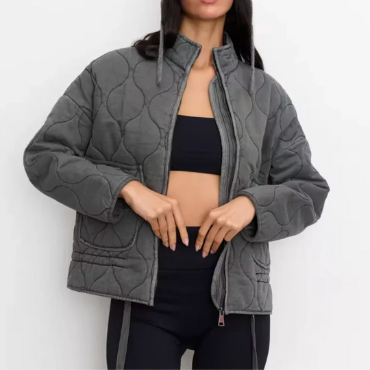 Damenjacke Steppdesign Modisch für Kühle Monate 1