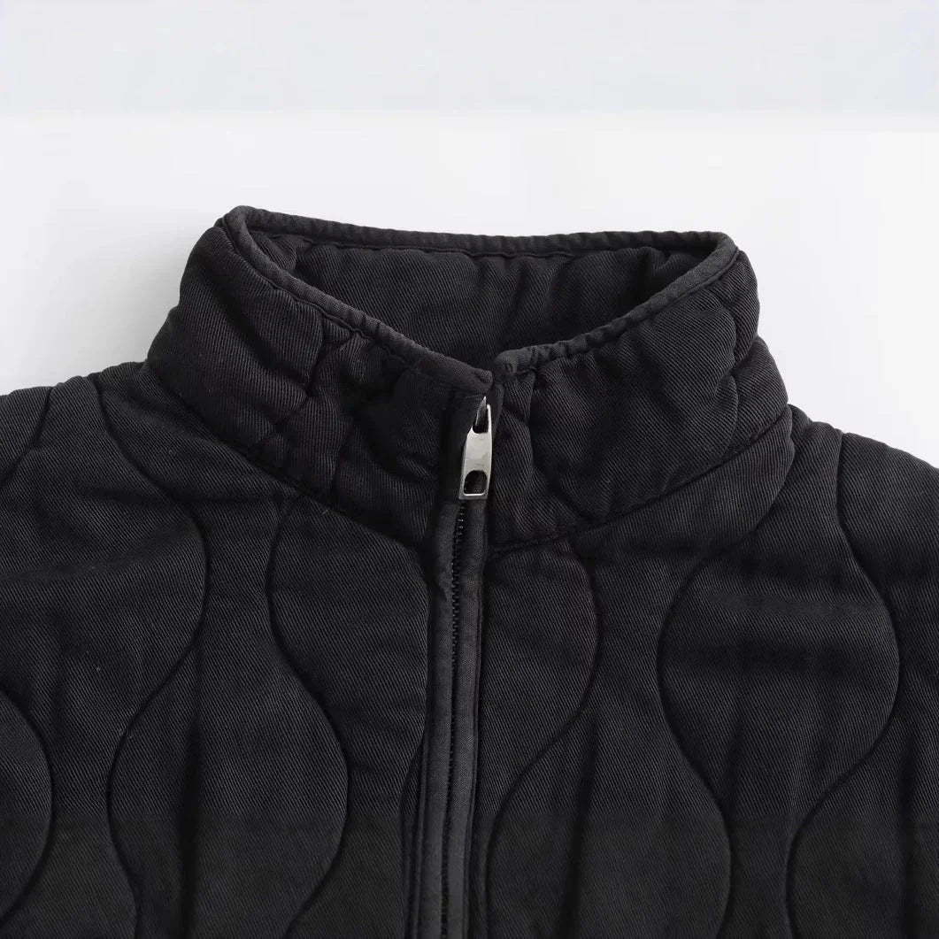 Damenjacke Steppdesign Modisch für Kühle Monate 2
