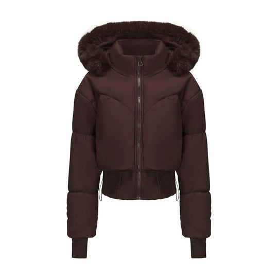 Damenjacke Winter mit Kapuze und Steppdesign 7