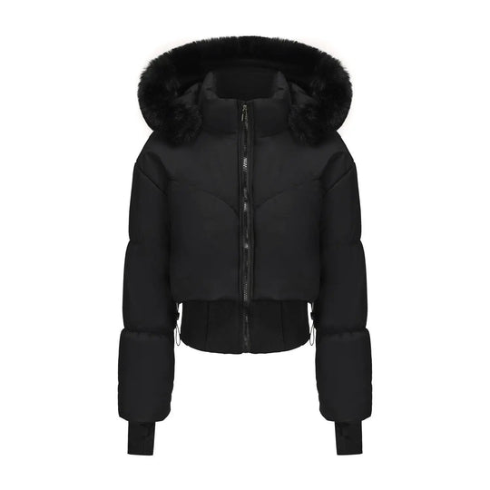 Damenjacke Winter mit Kapuze und Steppdesign 8