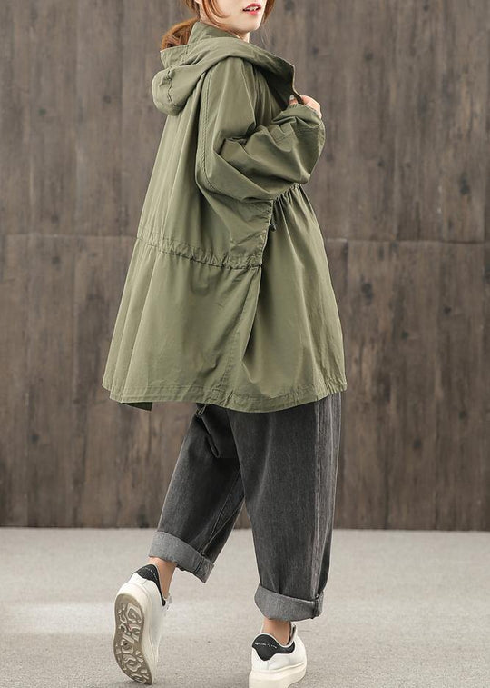 Damenmantel Mit Kapuze Und Reißverschluss Für Winter - Langer, Modischer Stil 3