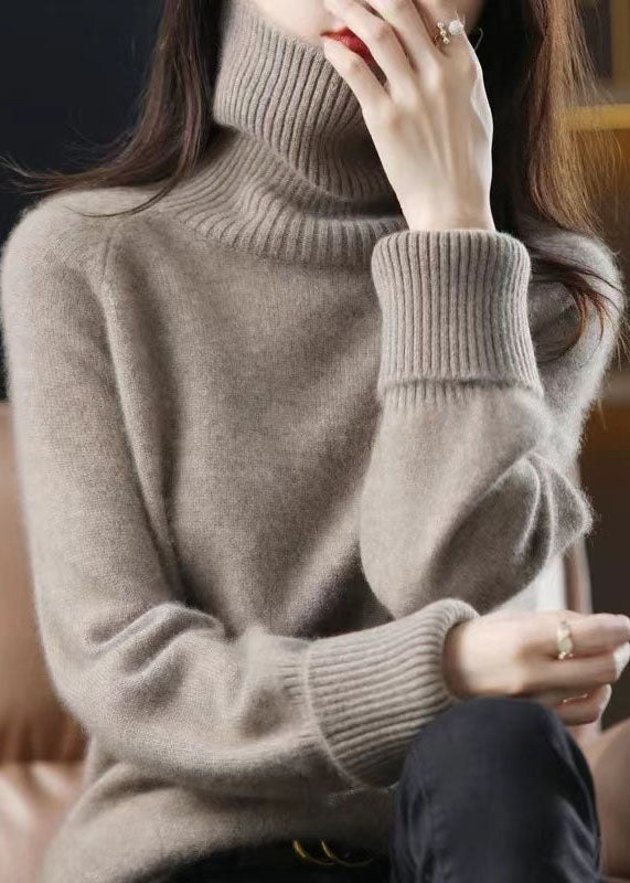 Damenpullover Hochgeschlossen Warm Für Kühle Tage 0