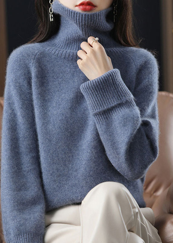 Damenpullover Hochgeschlossen Warm Für Kühle Tage 1