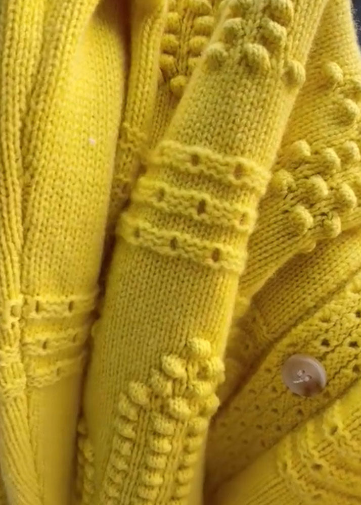 Damenpullover O-Ausschnitt mit Knöpfen – Warmer Pullover für Herbst und Winter 3