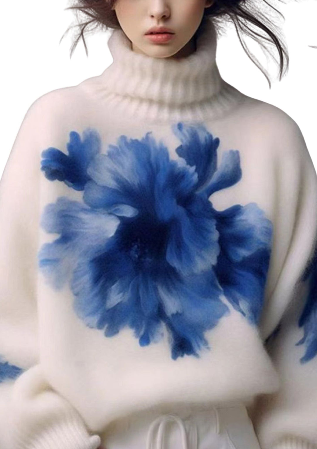 Damenpullover Rollkragen Strick für Frühling Stilvoll und Lässig 5