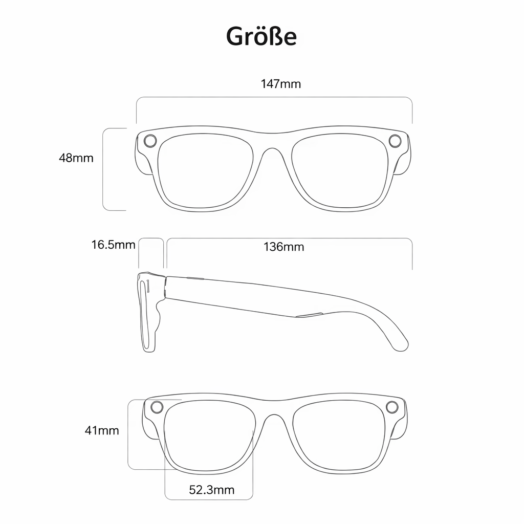 Datenbrille für Freihändiges Fotografieren und Kommunizieren 4