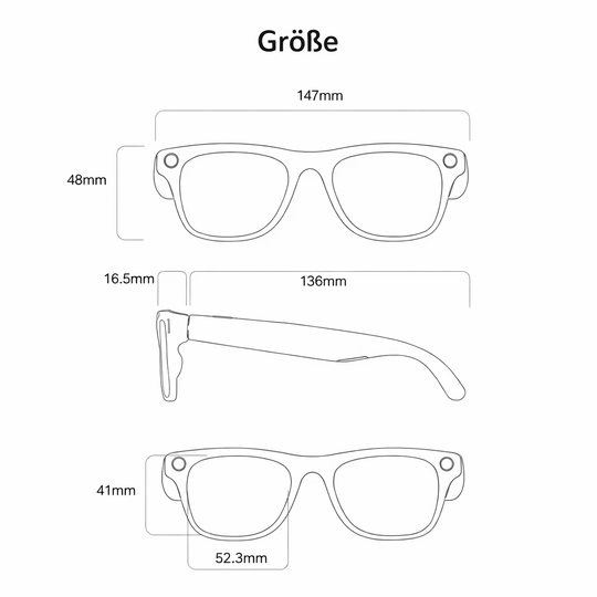 Datenbrille für Freihändiges Fotografieren und Kommunizieren 4
