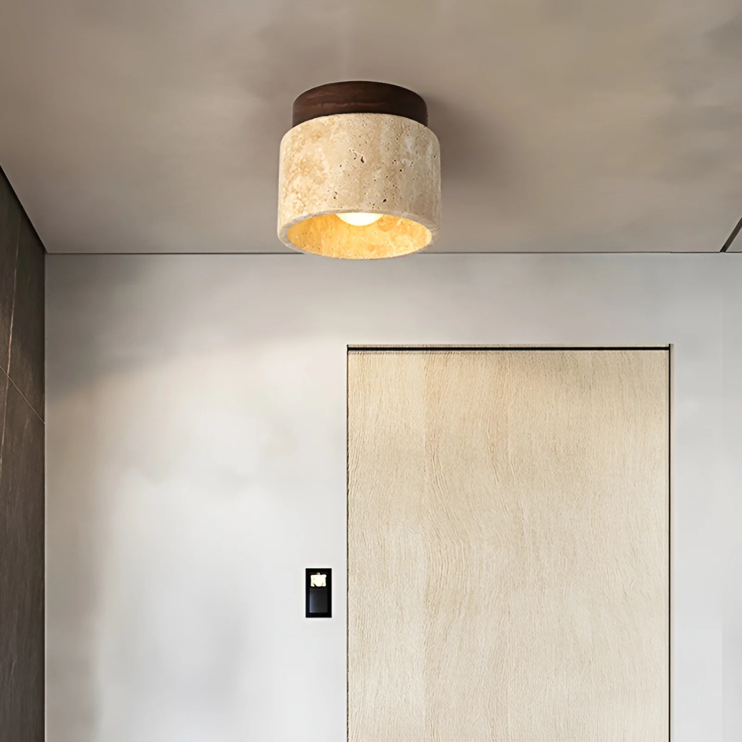 Deckenlampe für Wohnräume im japanischen Stil 1