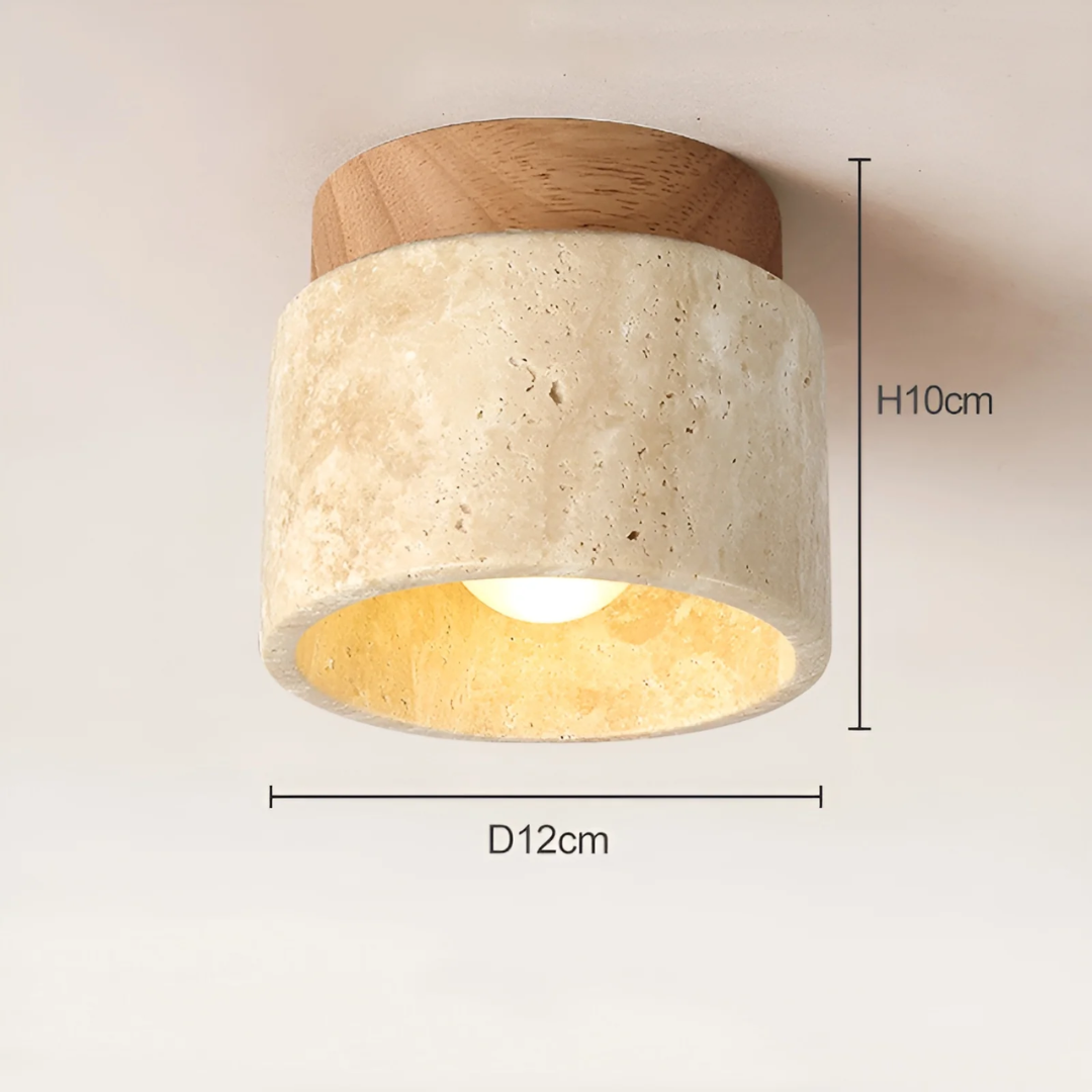 Deckenlampe für Wohnräume im japanischen Stil 2