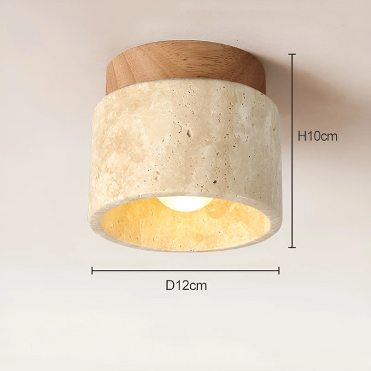 Deckenlampe für Wohnräume im japanischen Stil 2