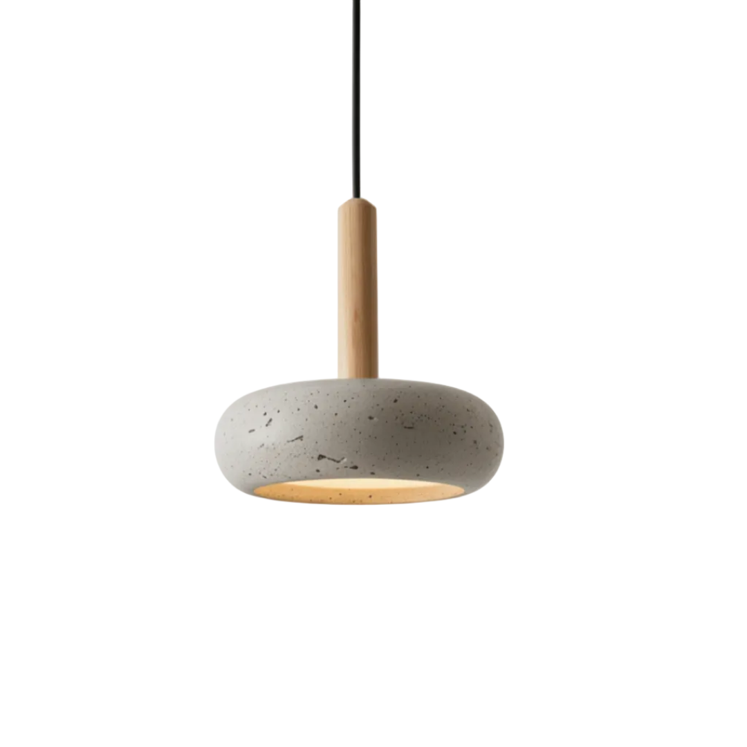 Deckenleuchte Retro Stil aus Holz 5