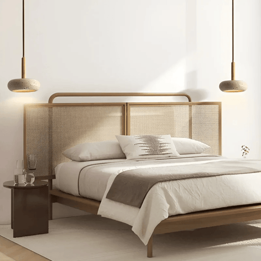 Deckenleuchte Retro Stil aus Holz 6