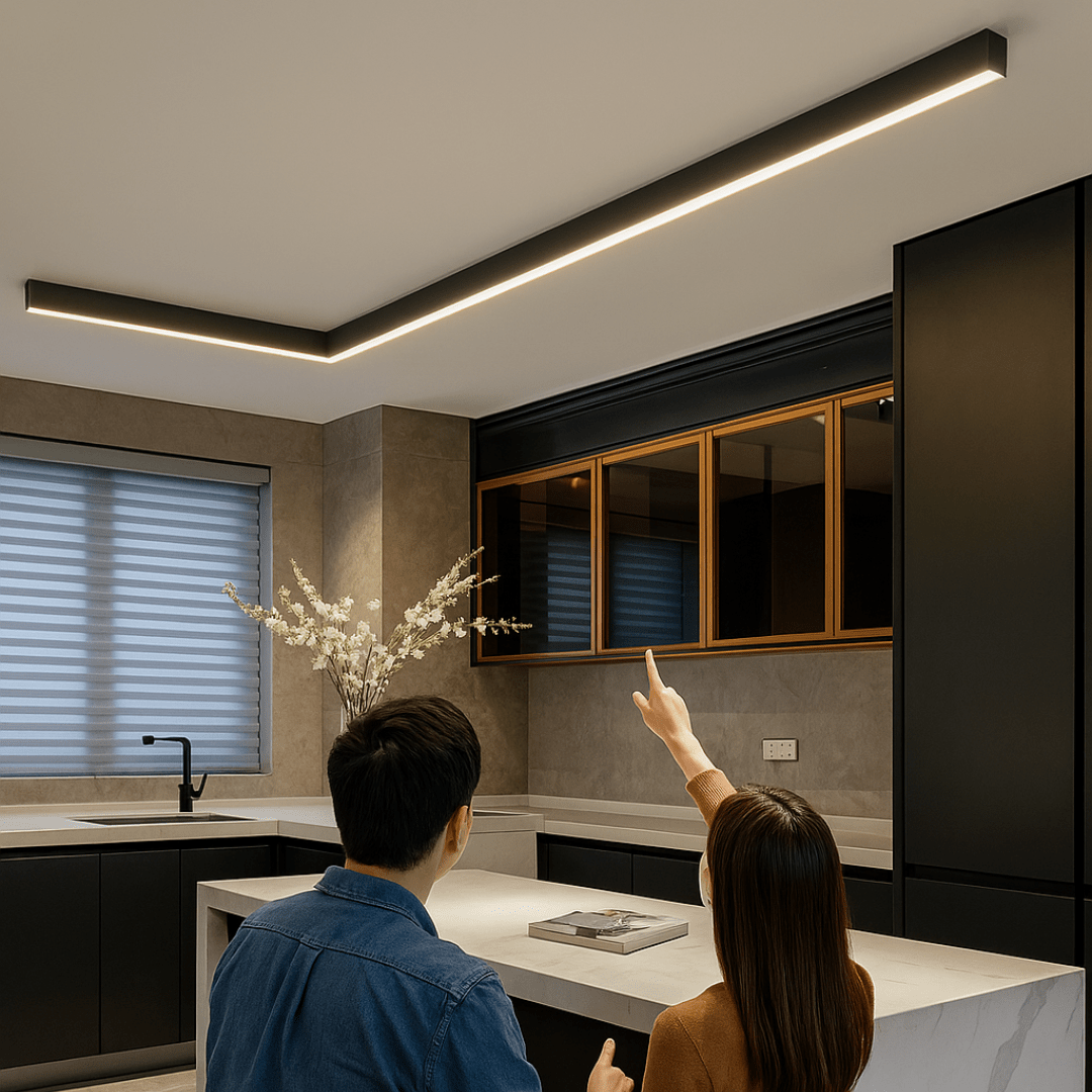 Deckenleuchte für moderne Räume im minimalistischen Stil 3