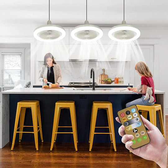 Deckenventilator Mit Licht Und Fernbedienung - Praktischer Ventilator Für Wohnräume 2