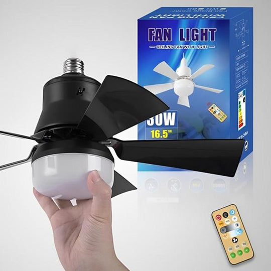 Deckenventilator mit LED-Licht und Fernbedienung 0