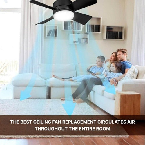Deckenventilator mit LED-Licht und Fernbedienung 6