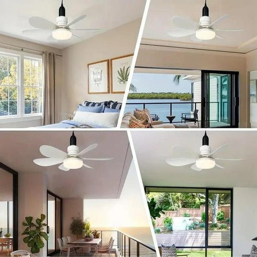 Deckenventilator mit LED-Licht und Fernbedienung 8
