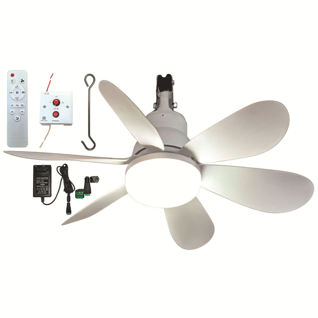 Deckenventilator mit integriertem LED-Licht Modernes Design für Wohnräume 0