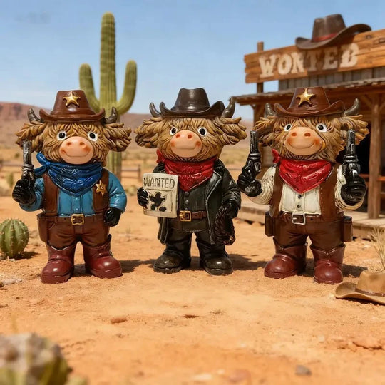 Dekofigur Cowboy Stil für Wohnräume 1