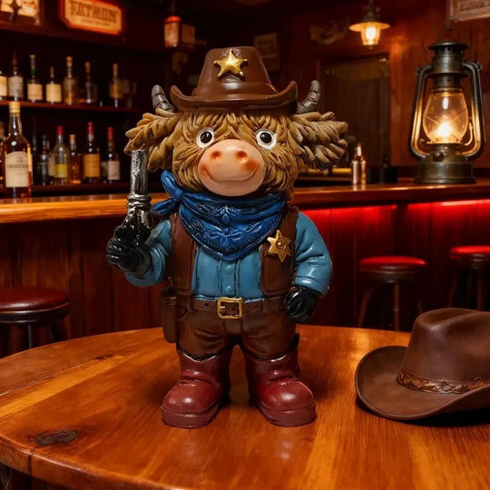 Dekofigur Cowboy Stil für Wohnräume 3