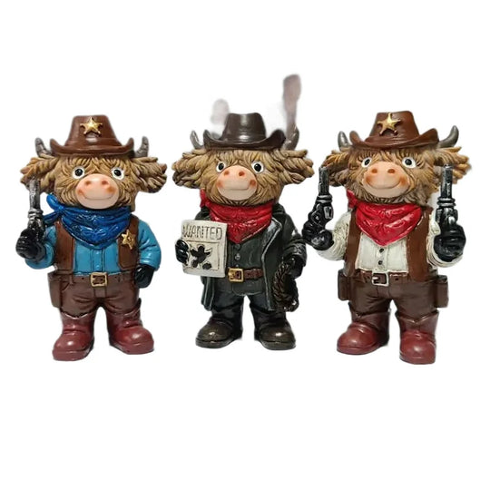 Dekofigur Cowboy Stil für Wohnräume 4