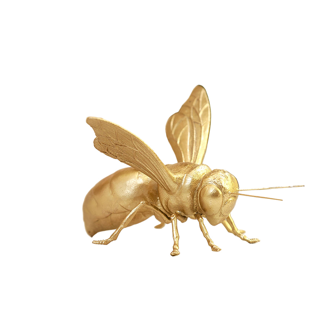 Dekorative Biene Gold Wohn Deko für Stilvolle Räume 0