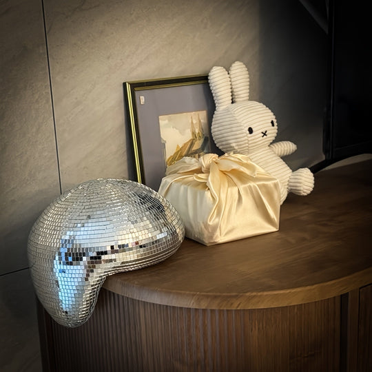 Dekorative Discokugel-Skulptur für Deko Wohnzimmer 7