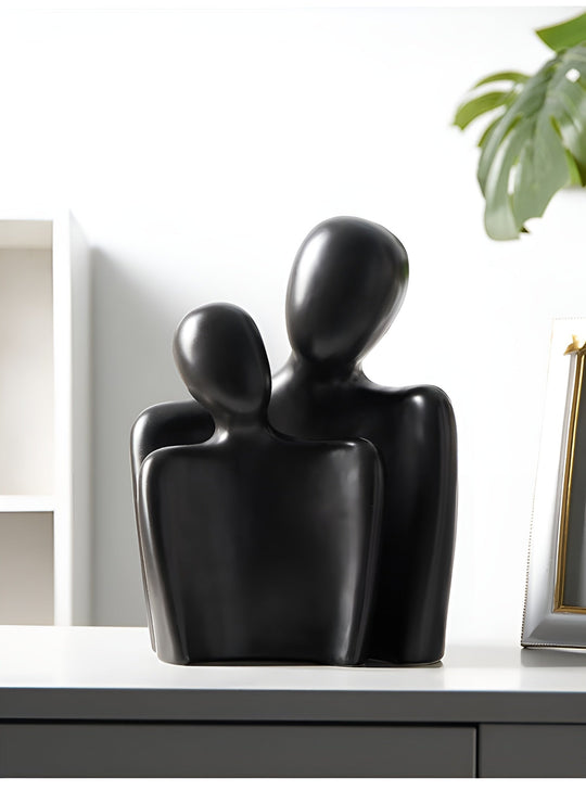 Dekorative Keramikskulptur für modernes Wohndesign 0