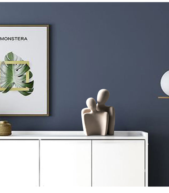 Dekorative Keramikskulptur für modernes Wohndesign 1