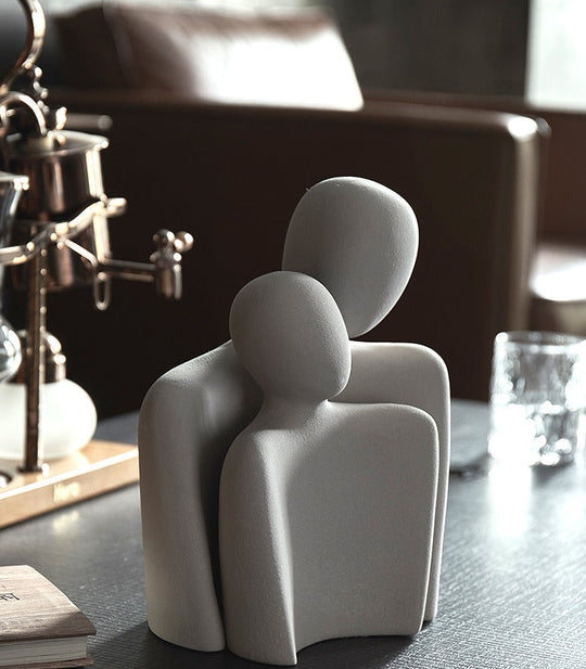Dekorative Keramikskulptur für modernes Wohndesign 4