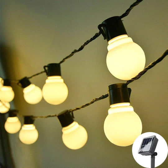 Dekorative LED-Lichterkette für den Außenbereich 6